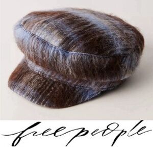 Free People Upstate Wool Cadet Cap❤️NWOT